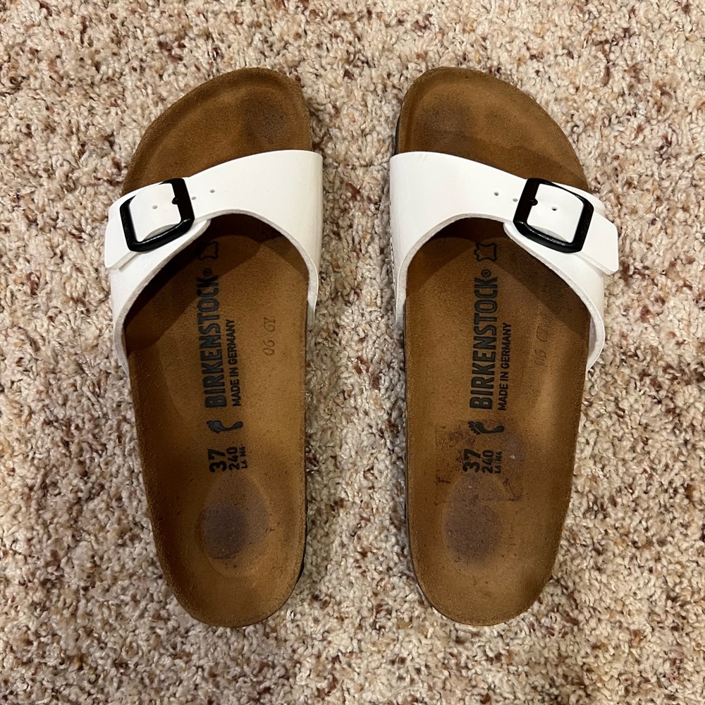 White Birkenstocks